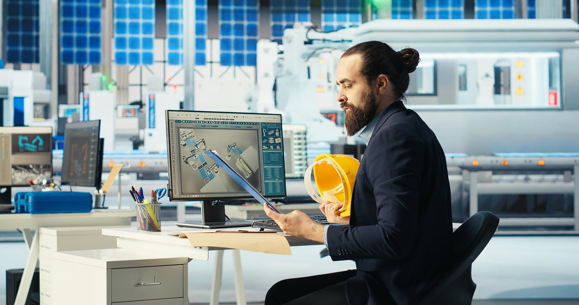 Construction Management Illustration